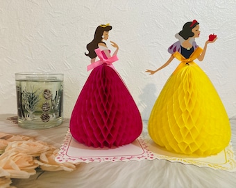 Princess 3D popup card for Valentine's Day, Birthday and Xmas