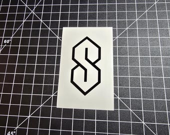 Universal S Vinyl Decal Sticker