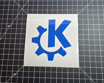 KDE Vinyl Decal Sticker