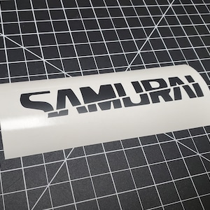 Samurai (Cyberpunk) Vinyl Decal Sticker