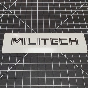 Militech (Cyberpunk) Vinyl Decal Sticker