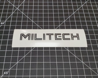 Militech Vinyl Decal Sticker