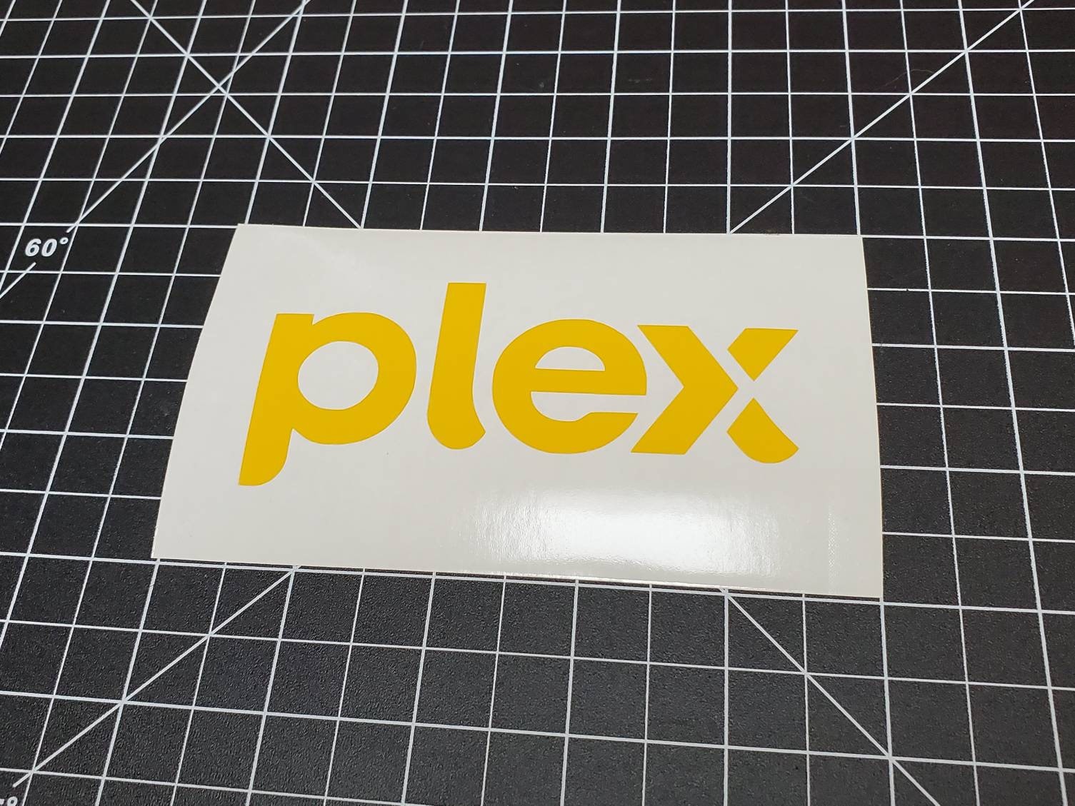 Plex Media Server Vinyl Decal Sticker - Etsy