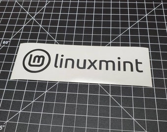Linux Mint (Full Length) Vinyl Decal Sticker