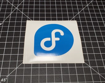 Fedora Linux Vinyl Decal Sticker