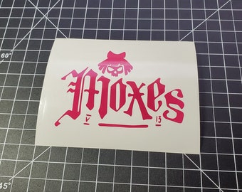 Moxes Vinyl Decal Sticker