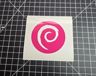 Debian Linux Vinyl Decal Sticker