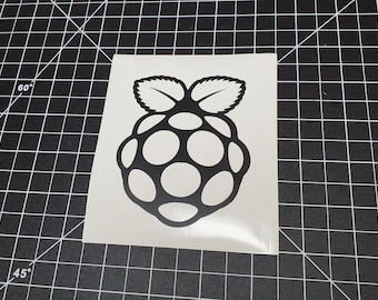 Raspberry Pi Vinyl Decal Sticker