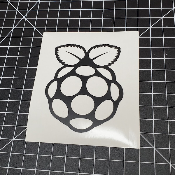 Raspberry Pi Vinyl Decal Sticker