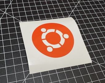 Ubuntu Linux Vinyl Decal Sticker