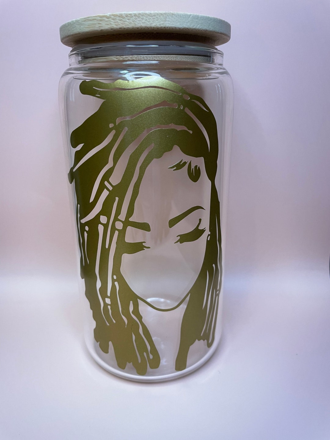 Custom Locs Glass Can Etsy