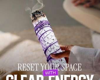 White Sage Bundles for Smudging And Clearing Negative Energy from people, places or things.