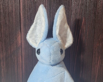 Plush Bat - Baby Blue Flurries