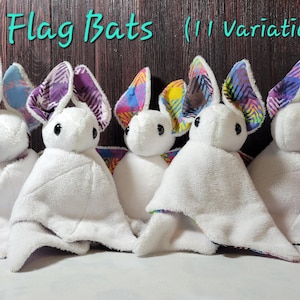 Plush Bat - Pride Flags (11 Variations)