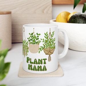 Tazza Plant Mama / Tazza Plant / Amante delle piante / Regali per gli amanti delle piante / Tazza per gli amanti delle piante