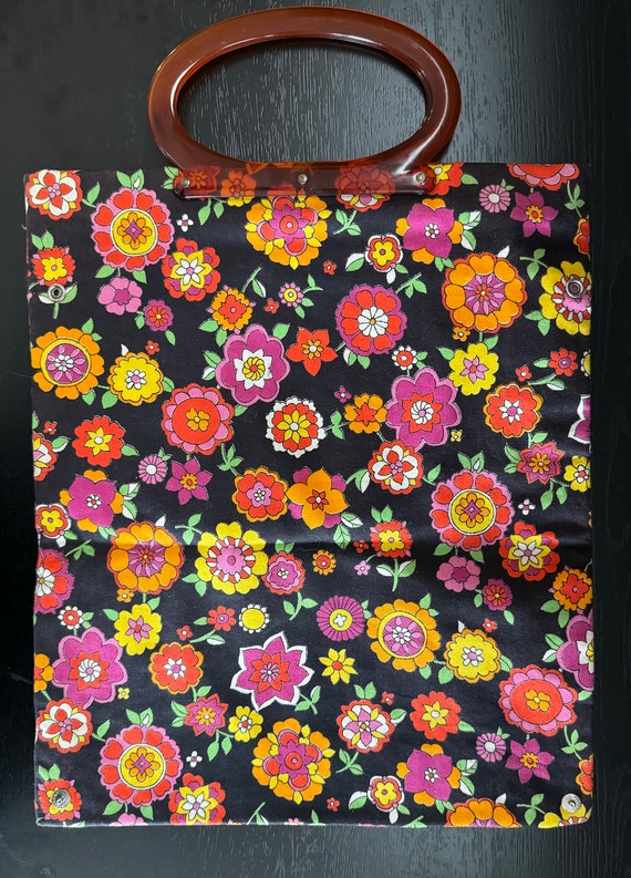 1960’s Flower Power Purse - image 2