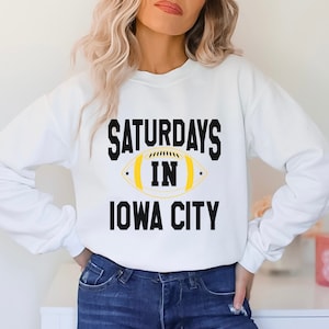 Iowa Shirt, Game Day Sweatshirt, State of Iowa Shirt, Cute Iowa Shirt, State of Iowa Football Shirt Women, Midwest Girl Shirt, Womens
