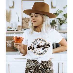 Surviving Motherhood With Rachel | T-shirt | Crewneck | Shirt | Unisex Color Blast T-Shirt | Gift for her | funny mom | Bella Canvas
