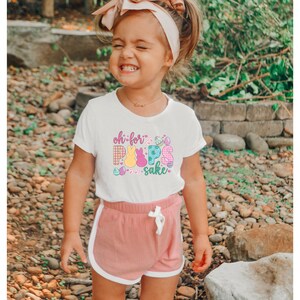 Oh for Peeps Sake Easter Shirt, Easter Bunny Shirt, Easter Shirt for Kids, Easter Shirt, Cotton Tail Bunny Shirt, Bunny Shirt, Easter