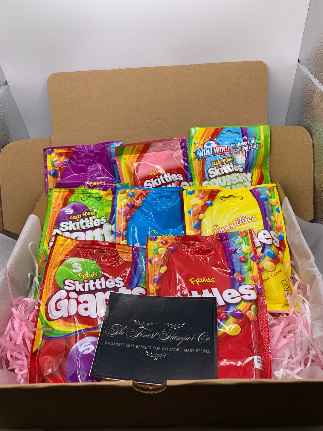 Skittles Selection Hamper Box Ideal Gift for Skittle Lovers, Birthdays