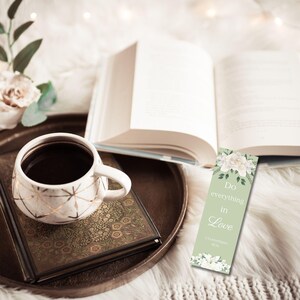Christian Valentine&#39;s Day Bookmarks (6)-2x6-INSTANT DOWNLOAD-Religious Valentines-Scripture verse-Christian Bookmark-Bible verse valentine