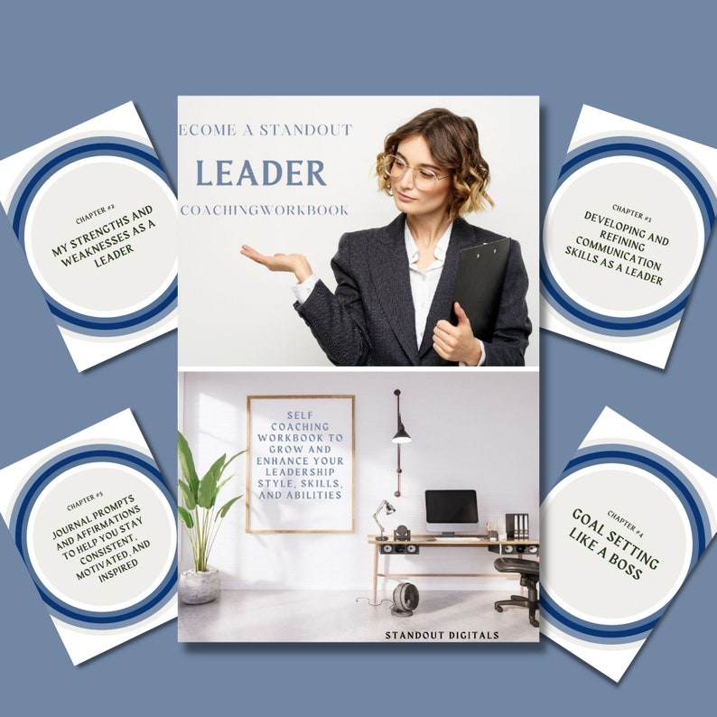 a Stand Out Leader Coaching Workbookinstant DOWNLOAD Leadership