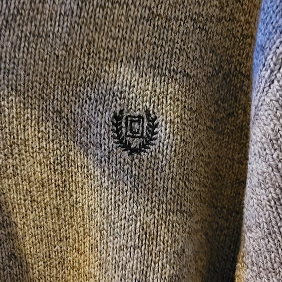 Chaps Elbow Patch Pullover Sweater Size XL Vintage - image 4
