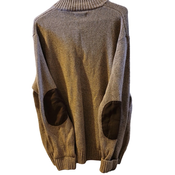 Chaps Elbow Patch Pullover Sweater Size XL Vintage - image 6