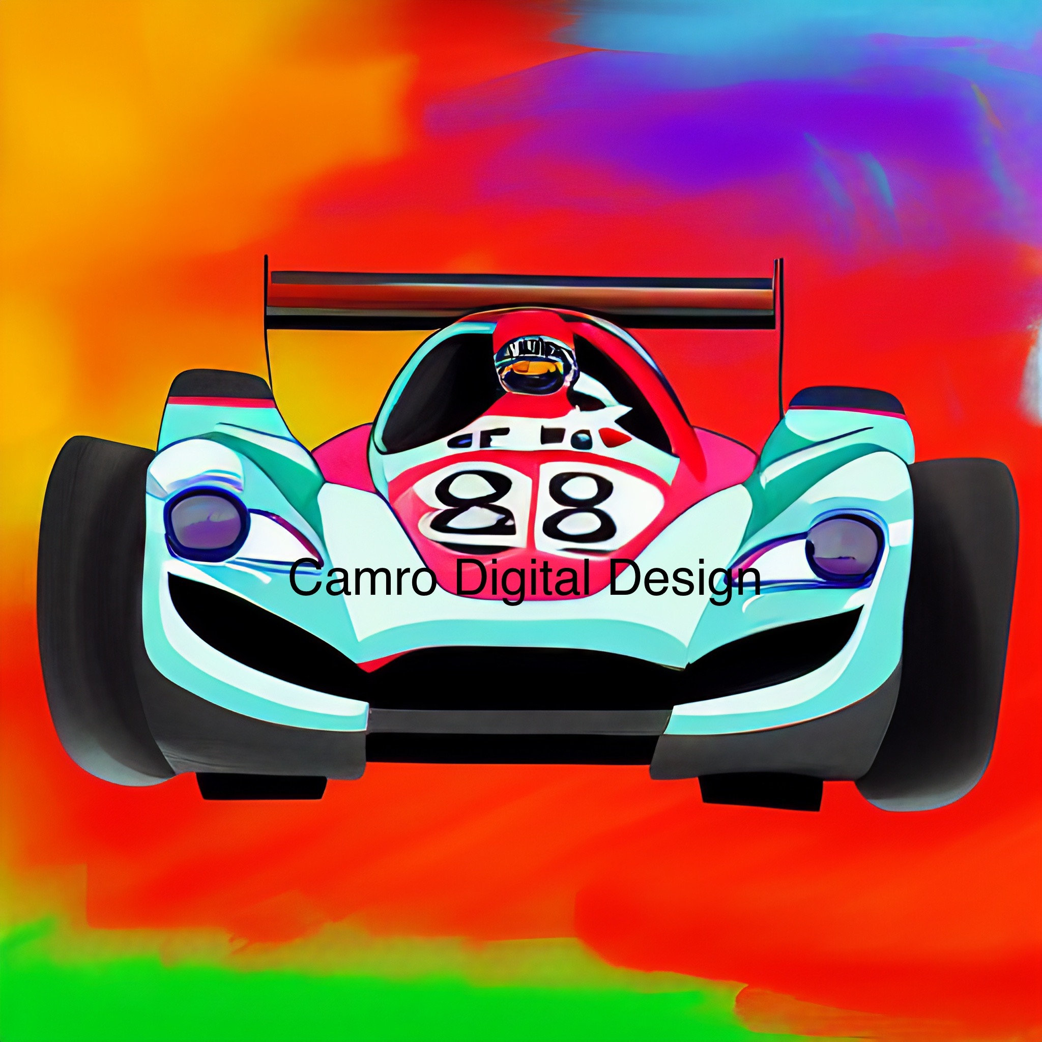 25 Race Car Digital Designs - Etsy