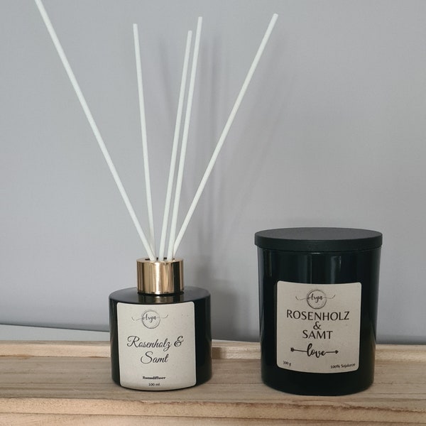 Raumdiffuser Rosenholz & Samt vegan/Raumduft