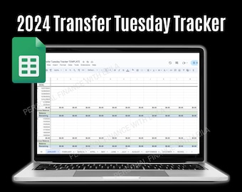 2024 Transfer Tuesday Tracker | Google Sheets Template | Instructions Included