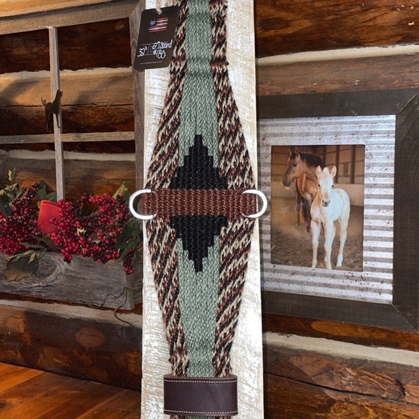 Mohair Cinch - 32" - Western Horse Tack - Durable Saddle Gear for Comfortable Horseback Riding