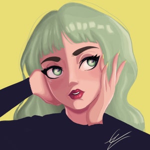 Portrait manga / Portrait Aesthetic / Commission Portrait anime