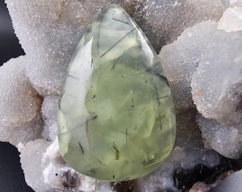 Large Prehnite Natural Gemstone Cab Cabochon Jewellery Making Wirewrapping Craft Supply