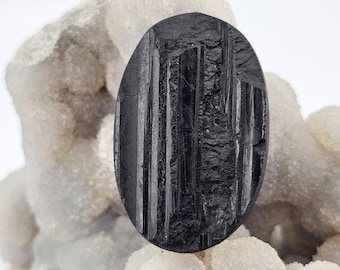 Large Black Tourmaline Raw Natural Gemstone Cab Cabochon Jewellery Making Wirewrapping Craft Supply