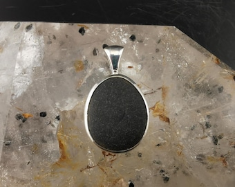 Lake Superior Basalt Pendant • Handmade By Keith Of The Beaver Bay Agate Shop • Heirloom Jewelry • Gift For Minnesota Lovers