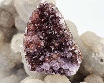 Freeform Rainbow Sugar Amethyst Uruguay Raw Natural Gemstone Cab Cabochon Jewellery