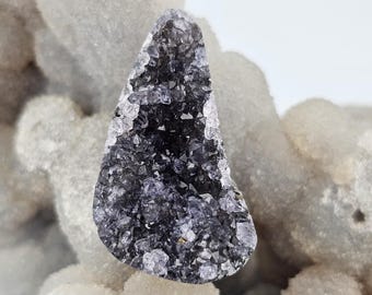 Freeform Rainbow Sugar Amethyst Uruguay Raw Natural Gemstone Cab Cabochon Jewellery