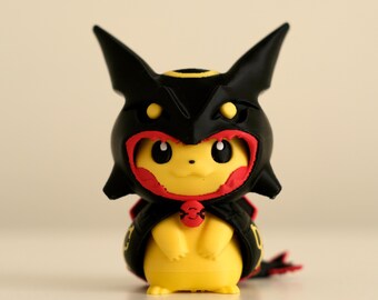 ポンチョピカチュウフィギュア：レックウザ、リザードン、コイキング