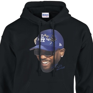 Sudadera con capucha de Kendrick Lamar, camiseta de rap vintage, hip hop, J. Cole, Drake, gira de conciertos, mercancía Y2K, Tupac, Kanye, Playboi, Carti, Travis Scott, gráfico de cara grande