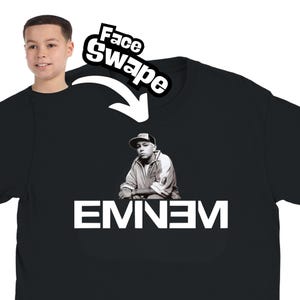 Youth Personalized Eminem Shirt: Vintage Hip Hop Icon Tee