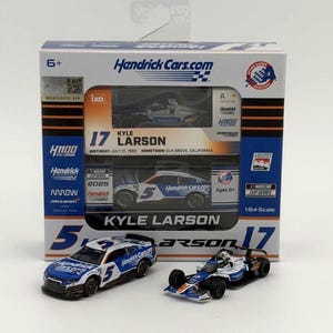 Kyle Larson 2025 Hendrick 1100 1:64 Nascar 2 car set
