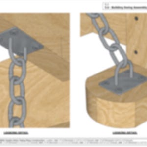 Romantic Garden Arbor Swing Plans DIY 5x8ft Trellis Pergola Bench ...