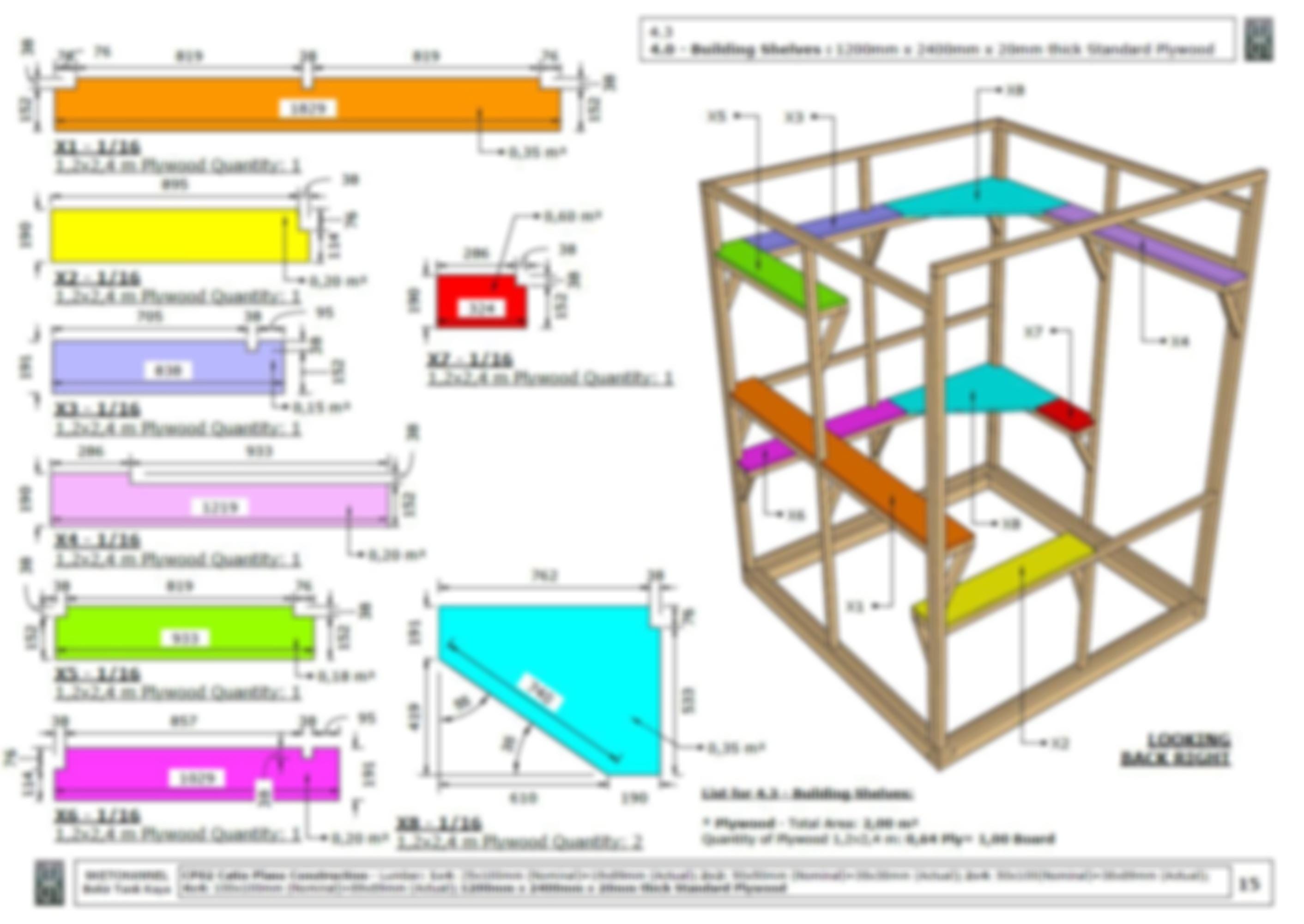 DIY Outdoor Cat Enclosure Plans Play Area for Cats, Create a 6x6 Ft ...