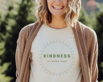 Kindness Shirt, Kindness is cool shirt, Gentle Parenting shirt, cycle breaker shirt, mental health awareness, mental health shirt, bee kind