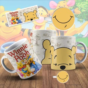 Designs 11 Oz Mugs Cartoons Winnie-Pooh-Mouth - 06-06