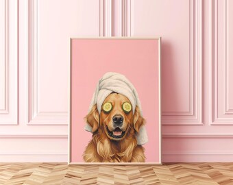 Pet Groomer Decor, Personalized Dog Grooming Sign, Custom Pet Art, Grooming Business Wall Decor, Gift Ideas