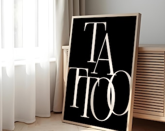 Tattoo Studio Art: Custom Neon Sign, Tattoo Lover Gift