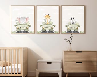 Safari Animal Prints: Baby Nursery Decor, Jungle Theme