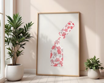 Nail Salon Decor, Nail Wall Art, Digital Download, Nail Tech Gifts, Salon Prints, Beauty Studio Decor, Nail Poster Art